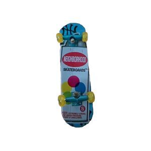 Neighborhood Skateboards Miniature Ollie Pop Skateboard Pre-owned Unwrapped